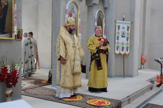 Владика Михаїл вперше відправив службу у храмі у Ковелі. ФОТО