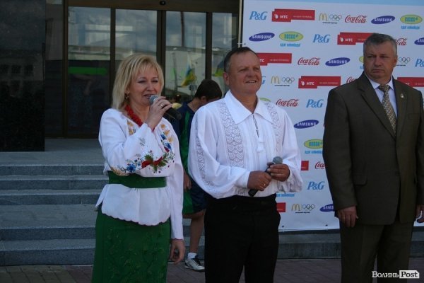 У Луцьку проводжали олімпійців. ФОТО 