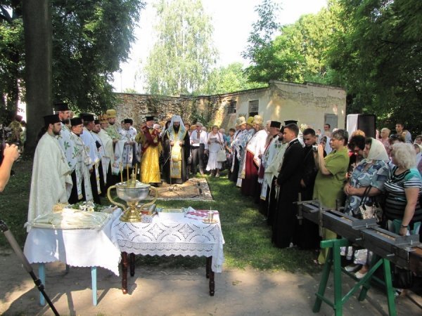 У місті на Волині збудують новий храм. ФОТО. ВІДЕО