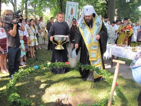 У місті на Волині збудують новий храм. ФОТО. ВІДЕО