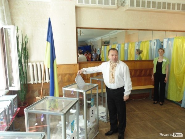 Губернатор Волині не розповів, за кого проголосував: всі й так знають