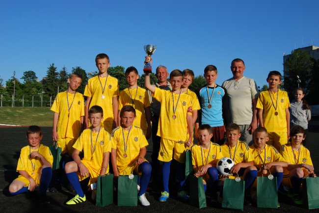 Волинські аграрії організували перший дитячий міні-футбольний турнір. ФОТО