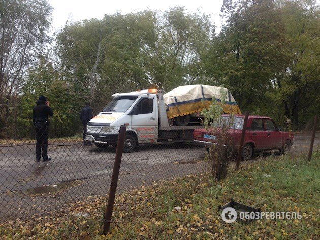 Вбивство Аміни Окуєвої: фоторепортаж з місця події