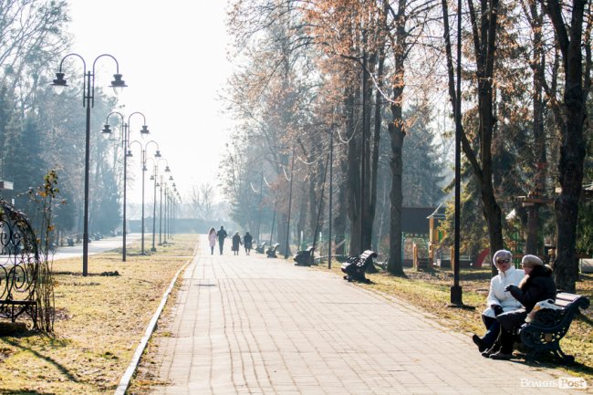 У Луцьку – майже весна. ФОТОРЕПОРТАЖ