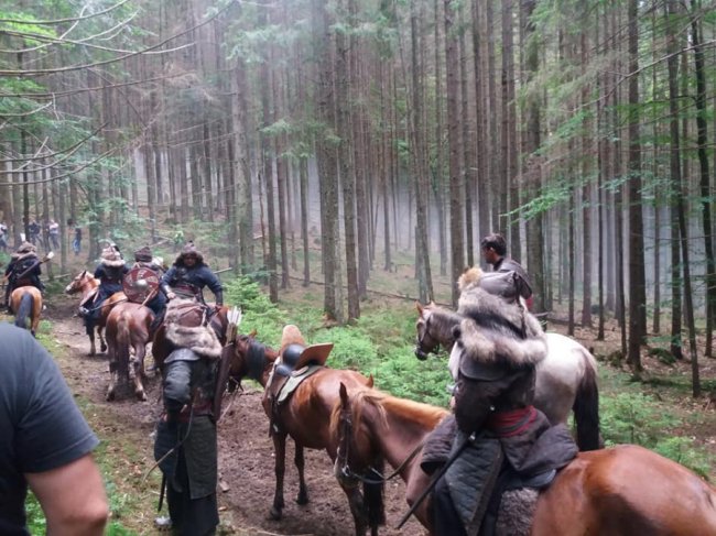 Мешканець Луцька взяв участь у зйомках фільму «Захар Беркут». ФОТО