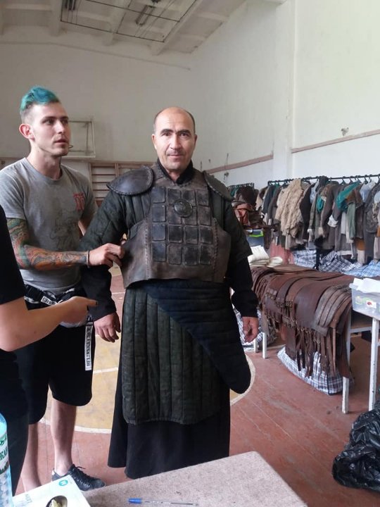 Мешканець Луцька взяв участь у зйомках фільму «Захар Беркут». ФОТО