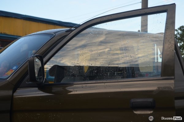 У Луцьку освятили автомобіль в зону АТО. ФОТО