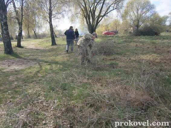 На Волині прибирали береги Турії. ФОТО