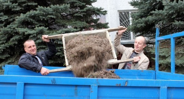 Волинська міліція влаштувала велике прибирання. ФОТО