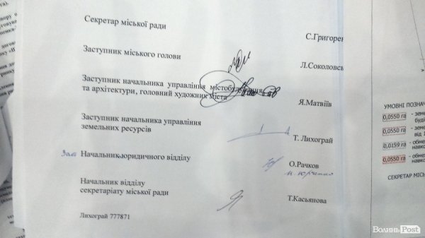 У Луцьку побудували автосервіс в недозволеному місці. ФОТО