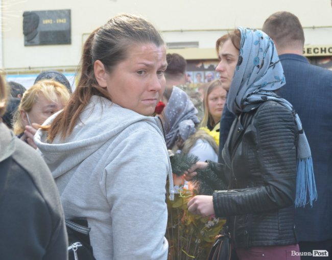 У Луцьку провели в останню путь загиблого у війні з Росією воїна Миколу Шевчука 