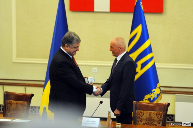 Петро Порошенко і Олександр Савченко