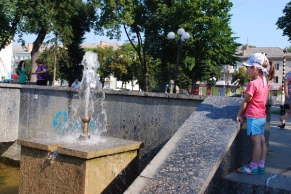 «Трофеї» луцьких фонтанів. ФОТО