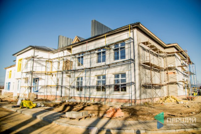 У селі під Луцьком  добудовують дитячий садок. ФОТО