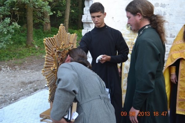 На Волині заклали першу цеглину «міліцейського» храму. ФОТО