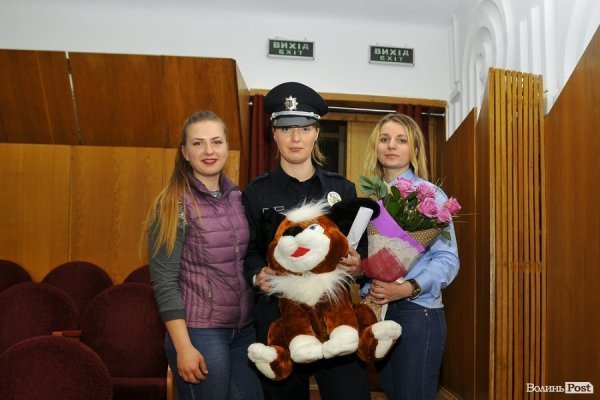 Фото з першого «дня народження» патрульної поліції Луцька
