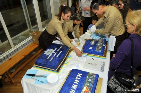 Фото з першого «дня народження» патрульної поліції Луцька
