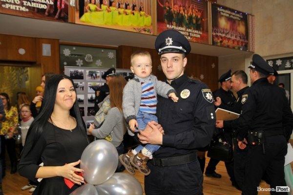 Фото з першого «дня народження» патрульної поліції Луцька