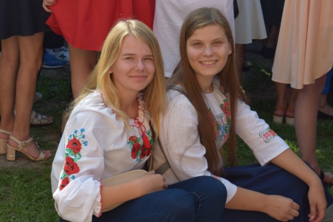 Першокурсників Луцького педколеджу посвятили у студенти. ФОТО