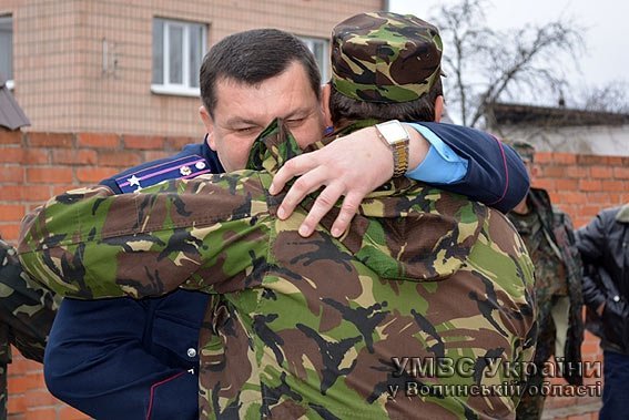 Із зони АТО повернулись інспектори ДАІ. ФОТО