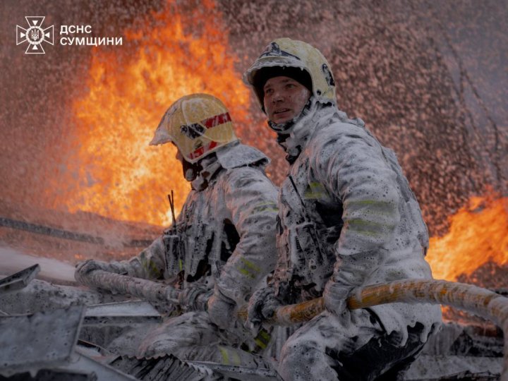 Росіяни в Сумах уночі тричі вдарили дронами по одній локації