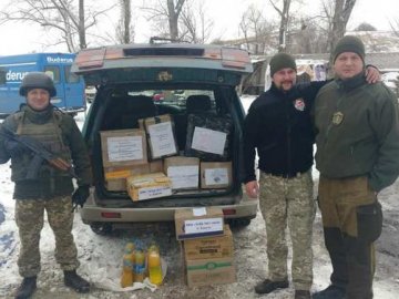 Волиняни зібрали допомогу для бійців 14-ої бригади