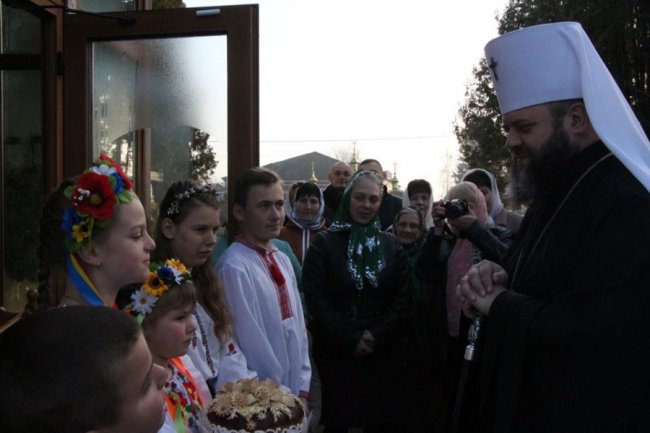 У храмі на Волині вперше відбулася архієрейська служба. ФОТО