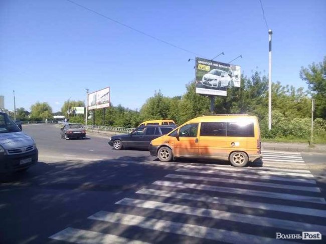 У Луцьку - аварія на Набережній