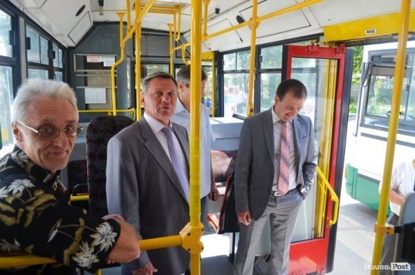 Луцьк купив шість тролейбусів. ФОТО