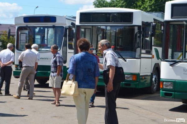Луцьк купив шість тролейбусів. ФОТО