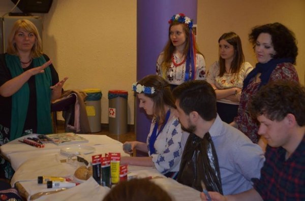 Варшава побачила картини волинських бійців АТО. ФОТО