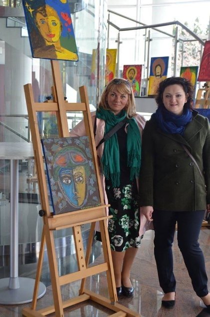 Варшава побачила картини волинських бійців АТО. ФОТО