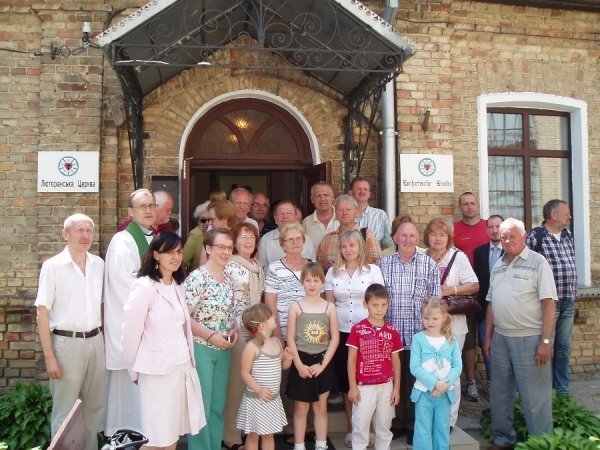 Луцьк відвідали нащадки волинських німців. ФОТО