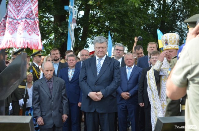 Візит Порошенка на Волинь: як це було. ФОТО