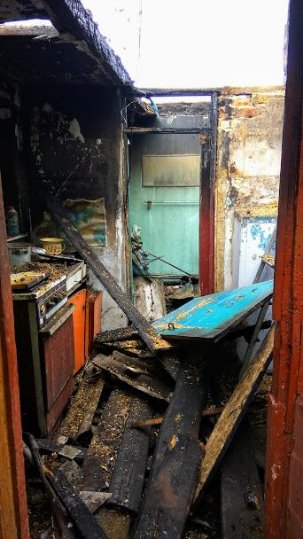 Просять допомогти волинянці, у якої трапилась пожежа