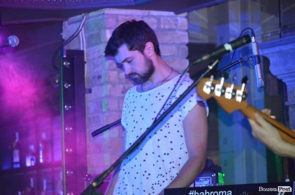Вперше у Луцьку виступив рок-гурт «Bahroma».ФОТО