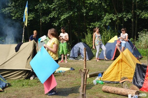 Наметове містечко на Бандерштаті: як жили фестивальники. ФОТО