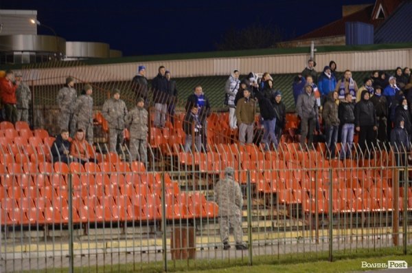 Луцька «Волинь» програла київському «Динамо» вдома. ФОТО