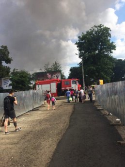 На вокзалі у Львові – масштабна пожежа. ФОТО. ВІДЕО