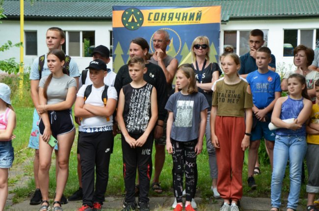 У дитячому таборі поблизу Луцька відбувся «День відкритої води».ФОТО 