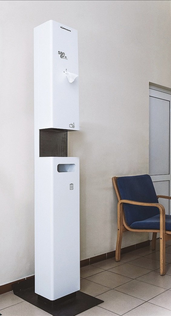 «Modern Expо» встановило дезінфекційні станції у трьох лікарнях Луцька