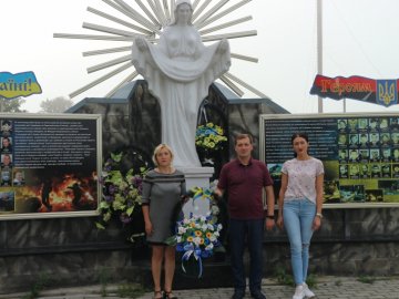 У громаді поблизу Луцька вшанували героїв, які боролися за незалежність України
