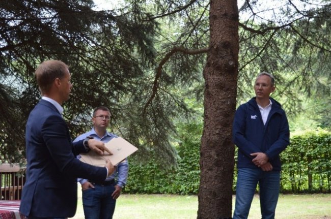 Шведська компанія відзначила досвід волинських лісівників. ФОТО