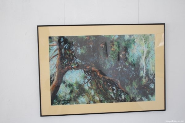 У Луцьку ‒ виставка польського художника. ФОТО