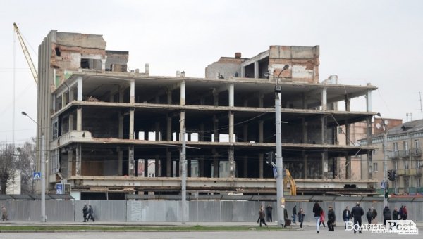 Ось так виглядав ЦУМ на фінальній стадії демонтажу