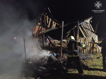 Рятувальники гасили пожежі у Луцькому районі та Луцьку. ФОТО