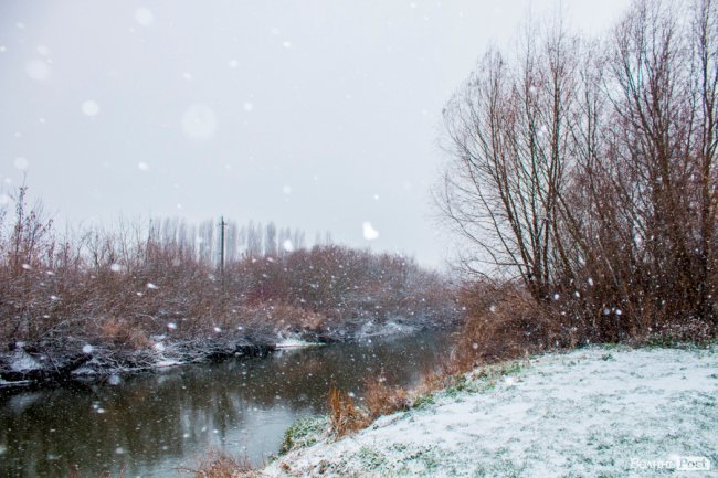 Засніжений Луцьк. ФОТОРЕПОРТАЖ