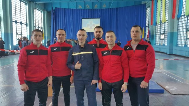 Волиняни вибороли «бронзу» на чемпіонаті ДСНС України з гирьового спорту. ФОТО