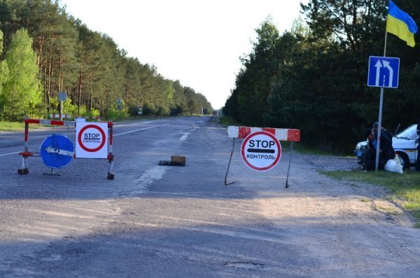 блокпост у Любешові