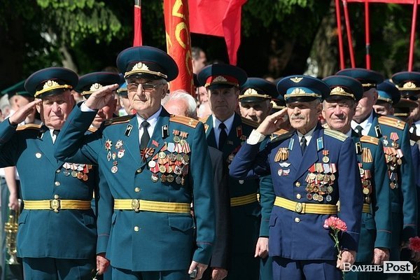 День Перемоги у Луцьку. ФОТО